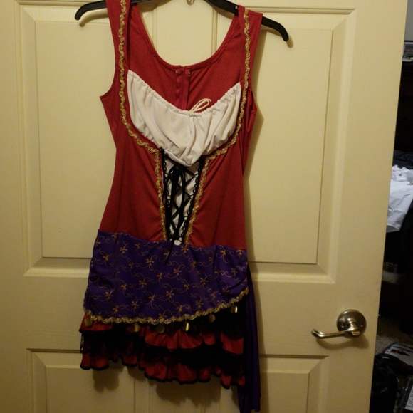 Womens Crystal Ball Halloween Costume - Picture 2 of 3